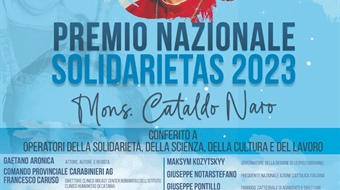 Racalmuto: Premio Nazionale Solidarietà 2023
